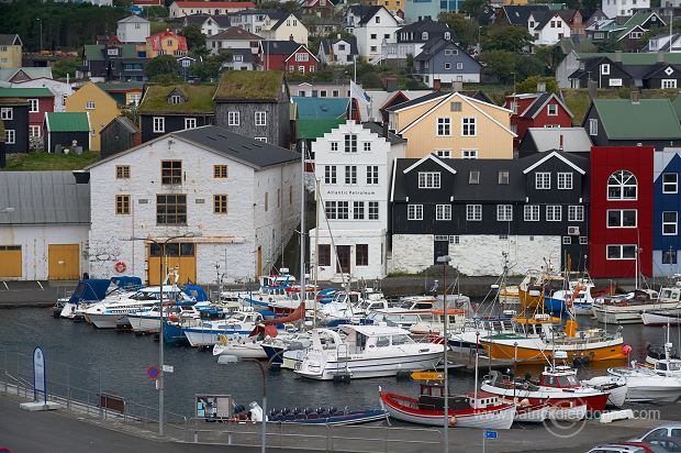 Eystaravag harbour, Torshavn, Faroe islands - Torshavn, iles Feroe - FER834