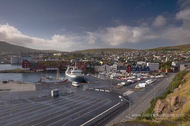 Eystaravag harbour, Torshavn, Faroe islands - Torshavn, iles Feroe - FER838