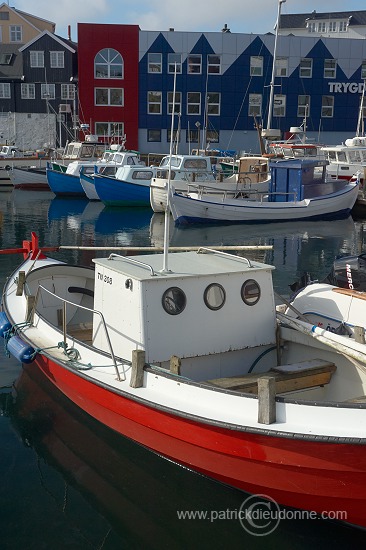 Eystaravag harbour, Torshavn, Faroe islands - Torshavn, iles Feroe - FER841