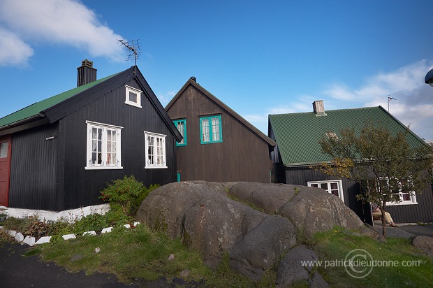 Tinganes, Torshavn, Faroe islands - Tinganes, Torshavn, Iles Feroe - FER908