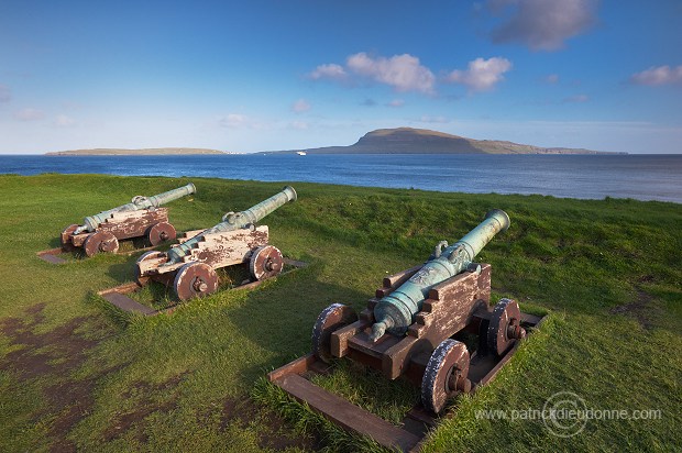 Skansin fort, Torshavn, Faroe islands - Fort de Skansin, iles Feroe - FER927