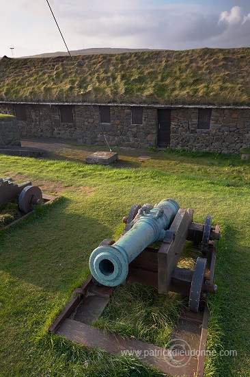 Skansin fort, Torshavn, Faroe islands - Fort de Skansin, iles Feroe - FER930