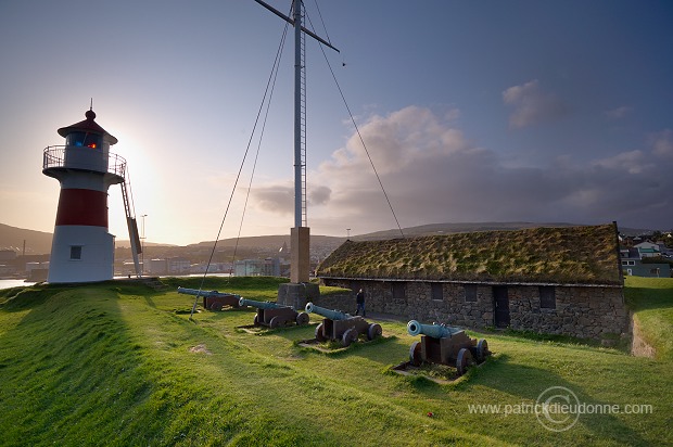 Skansin fort, Torshavn, Faroe islands - Fort de Skansin, iles Feroe - FER932