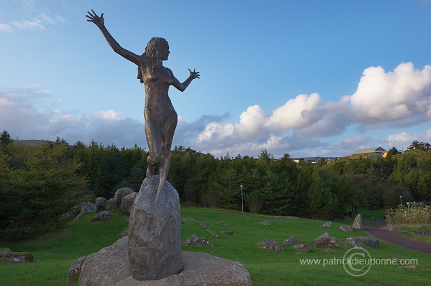 Tarira the elf girl, Faroe islands - Tarira, iles Feroe - FER935