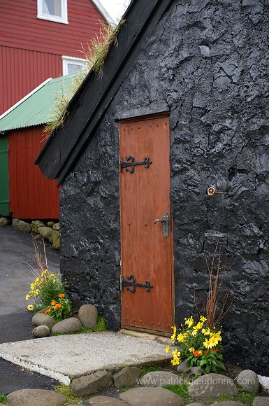 Houses, Elduvik, Eysturoy, Faroe islands - Elduvik, iles Feroe - FER191