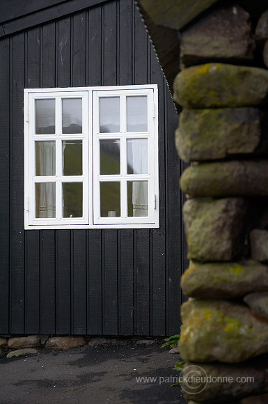 Houses, Elduvik, Eysturoy, Faroe islands - Elduvik, iles Feroe - FER193