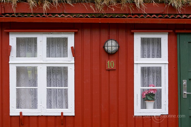 Houses, Elduvik, Eysturoy, Faroe islands - Elduvik, iles Feroe - FER197