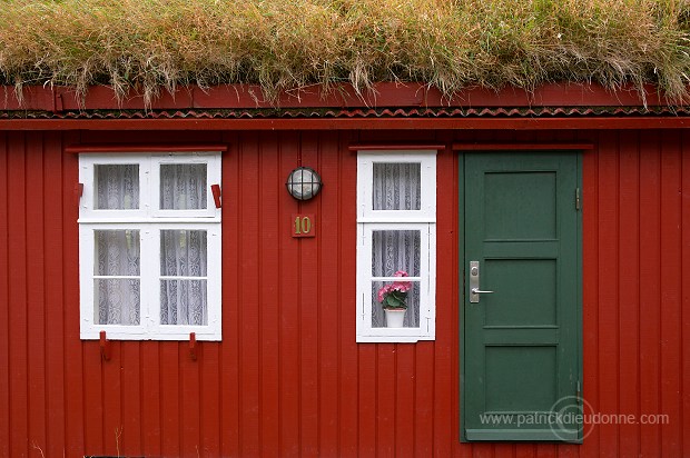 Houses, Elduvik, Eysturoy, Faroe islands - Elduvik, iles Feroe - FER201