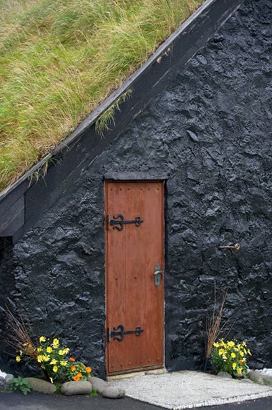 Houses, Elduvik, Eysturoy, Faroe islands - Elduvik, iles Feroe - FER204