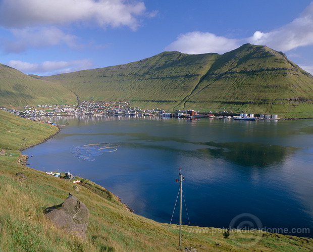 Fuglafjordur, Eysturoy, Faroe islands - Fuglafjordur, Eysturoy, iles Feroe - FER038