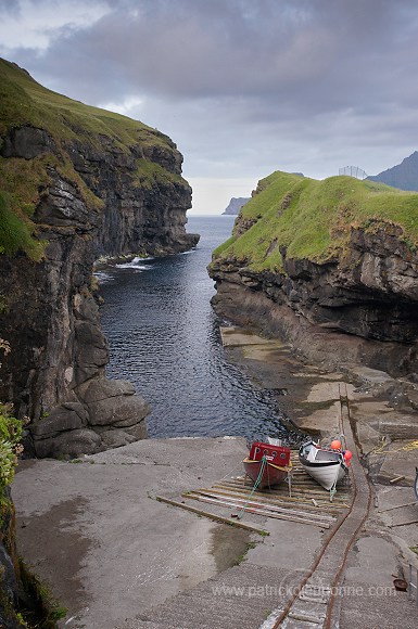 Gjogv, Eysturoy, Faroe islands - Gjogv, Eysturoy, iles Feroe - FER230