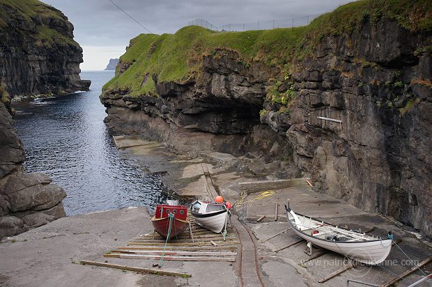 Gjogv, Eysturoy, Faroe islands - Gjogv, Eysturoy, iles Feroe - FER232