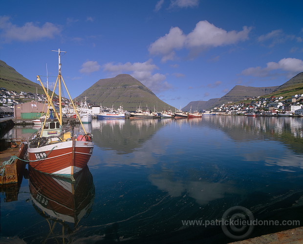 Klaksvik harbour, Bordoy, Faroe islands - Klaksvik, Bordoy, iles Feroe - FER042