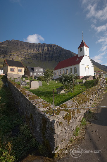 Kunoy, Nordoyar, Faroe islands - Kunoy, iles Feroe - FER744