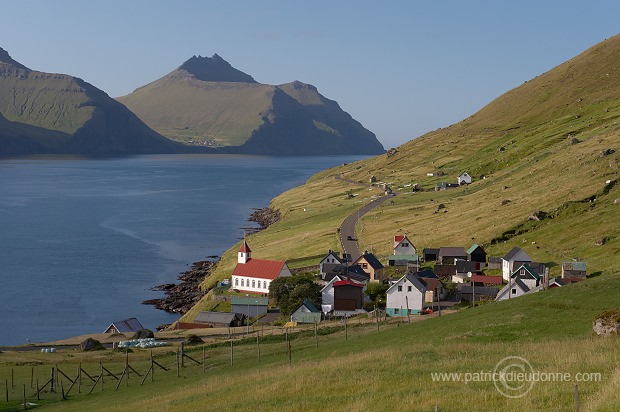 Kunoy, Nordoyar, Faroe islands - Kunoy, iles Feroe - FER745