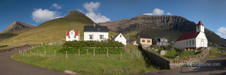 Kunoy, Nordoyar, Faroe islands - Kunoy, iles Feroe - FER966