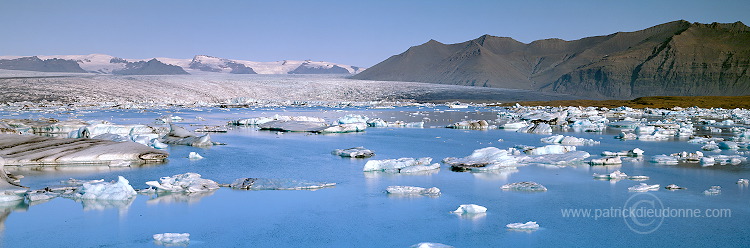 Jokulsarlon glacial lagoon, Iceland - Jokulsarlon, Islande - ISL0017