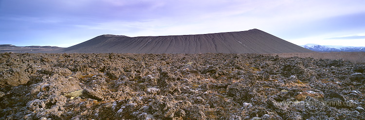 Hverfjall volcano, Myvatn, Iceland - Hverfjall, Islande -  ISL0024