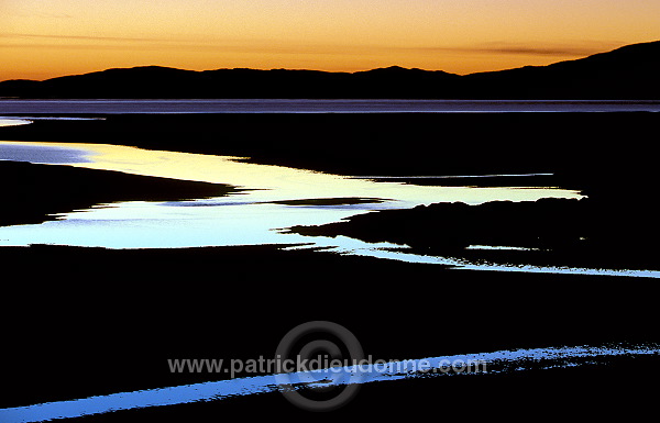 Sunset over Luskentyre Bay, Harris, Scotland - Ecosse - 18606