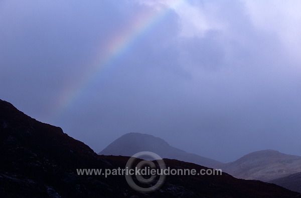 Rainbow over Clisham, Harris, Scotland - Harris, Ecosse - 18640