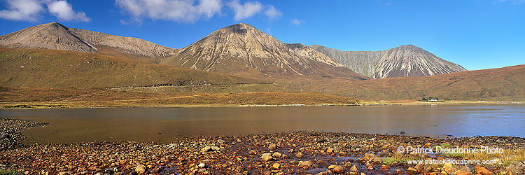 Red Cuillins from loch Ainort, Skye, Scotland - Les Red Cuillins, Skye, Ecosse  17327