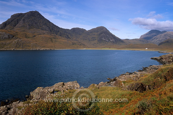 Loch Scavaig and Black Cuillins, Skye, Scotland - Ecosse - 19301