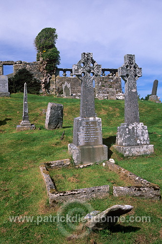 Cill Chriosd graveyard, Skye, Scotland -  Ecosse -  19312