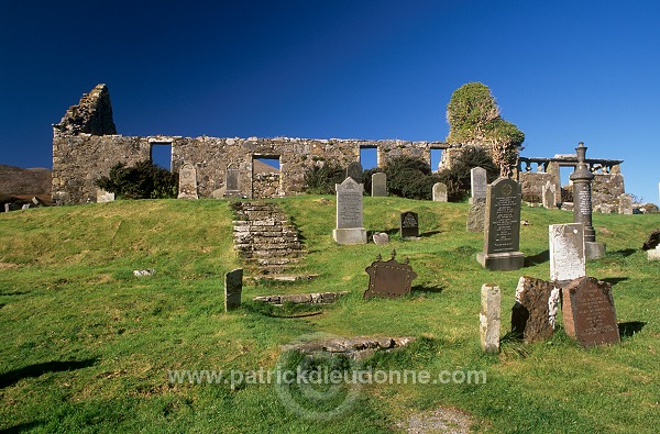 Cill Chriosd graveyard, Skye, Scotland -  Ecosse -  19313