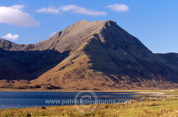 Cuillins and loch Slapin, Skye, Scotland -  Ecosse - 19321