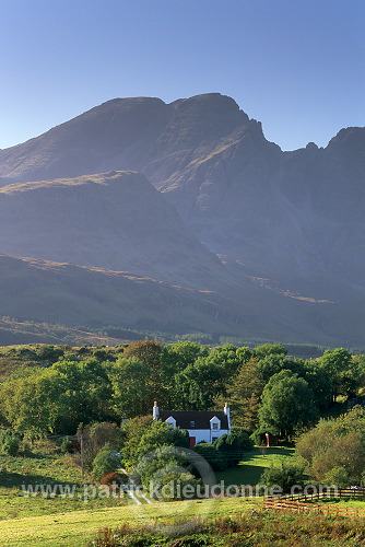 Cuillins: The Blaven from Torrin, Skye, Scotland -  Ecosse - 193