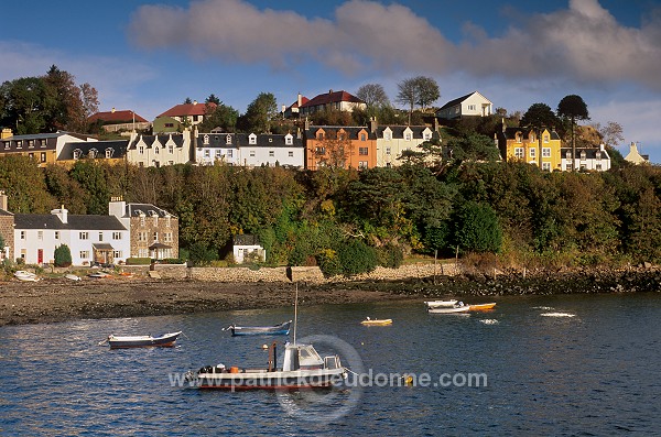 Portree harbour, Skye, Scotland -  Portree, Ecosse - 19344