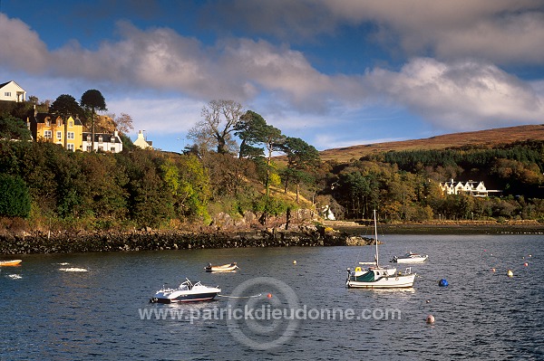 Portree harbour, Skye, Scotland -  Portree, Ecosse - 19345