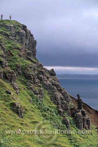 Rock formations, Skye, Scotland - Ecosse - 19352