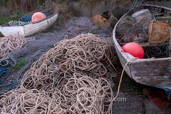 Old fishing boats, Skye, Scotland - Skye, Ecosse - 19367