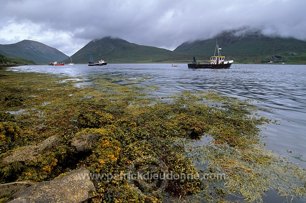 Loch Slapin and boats, Skye, Scotland -  Skye, Ecosse - 19381