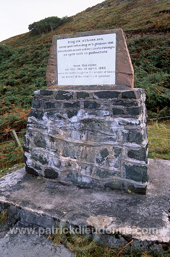 Battle of Braes Monument, Skye, Scotland - Skye, Ecosse - 19415