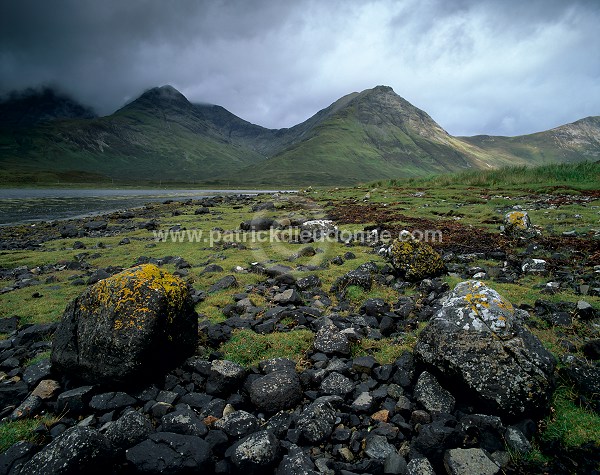 Cuillins and loch Slapin, Skye, Scotland - Cuillins et loch Slapin, Skye, Ecosse  15882