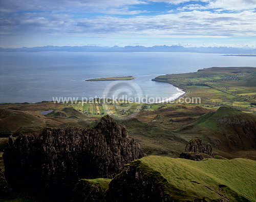 The Quiraing & Staffin bay, Skye, Scotland - Le Quiraing, Skye, Ecosse  15936