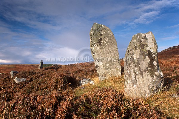 Pobull Fhinn stone circle, Uist, Scotland - Ecosse - 18803