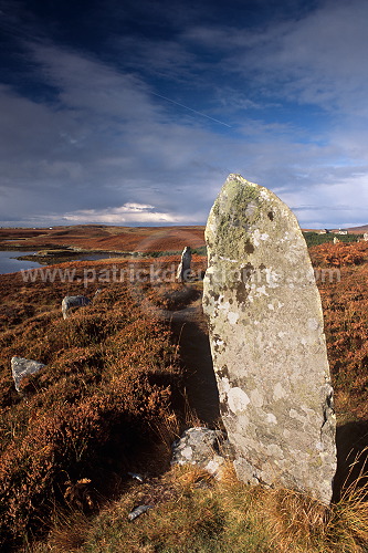 Pobull Fhinn stone circle, Uist, Scotland - Ecosse - 18804