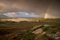 Rainbow, Uig Sands & Timsgarry, Lewis, Scotland - Ecosse - 18680