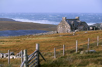 House near Brenish, Lewis, Scotland - Lewis, Ecosse - 18734