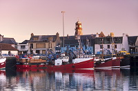 Stornoway at sunset, Lewis, Scotland - Lewis, Ecosse - 18742