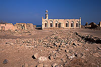 Shinas (near), Batinah. Abandoned village - OMAN (OM10563)
