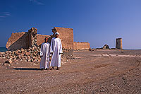 Shinas (near), Batinah. Abandoned village - OMAN (OM10437)