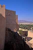 Nakhl fort, Batinah region - citadelle de Nakhl, Batinah, OMAN (OM10516)