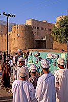 Rustaq fort, Batinah region - Marché et Fort de Rustaq, OMAN  (OM10140)