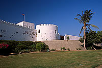 Sohar. Sohar fort, built 13-14th C- Le fort de Sohar, Oman (OM10288)