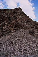 Wadi Bani Awf, Djebel Akhdar, erosion - Vallée Bani Awf, OMAN (OM10366b)