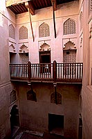 Jabrin fort, patio - Citadelle de Jabrin, patio, OMAN (OM10104)